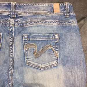 Maurice’s Light Blue Denim Amber Boot Jeans size 18 long